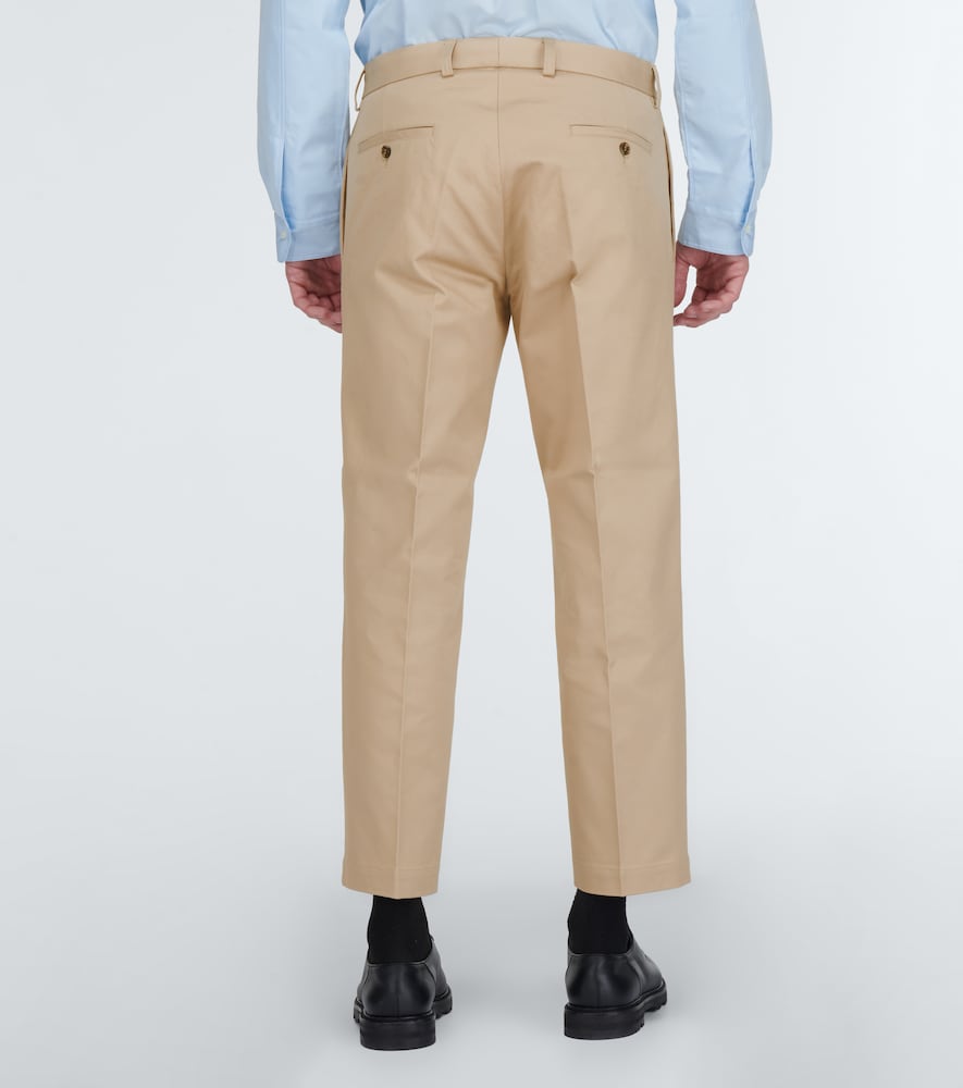 Junya Watanabe Cotton gabardine straight pants