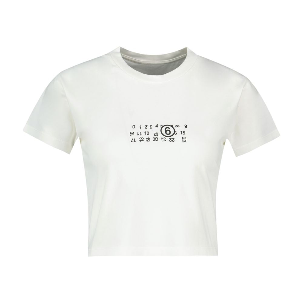 Logo-Print Cotton T-shirt — White