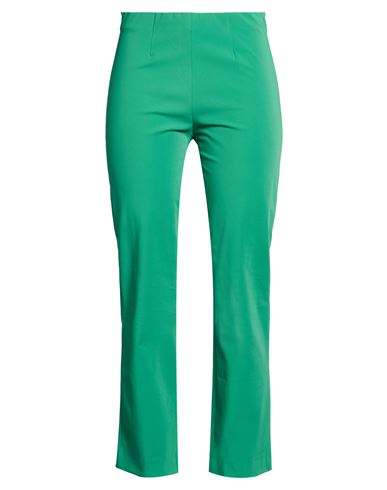 Woman Pants Green Size 12 Polyamide, Cotton, Elastane
