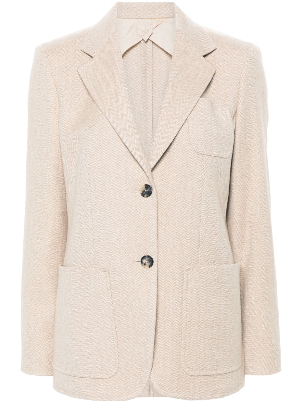 Carpi single-breasted blazer - Neutrals
