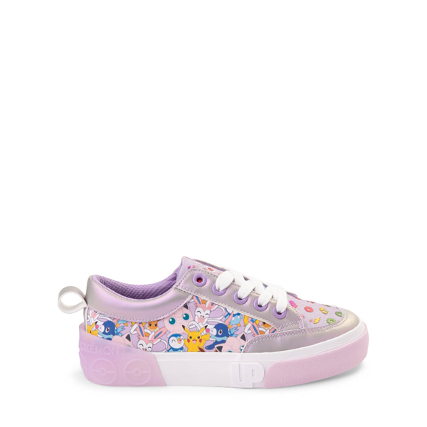 Ground Up Pok&eacute;mon Low Sneaker - Little Kid / Big Kid - Lavender / Silver