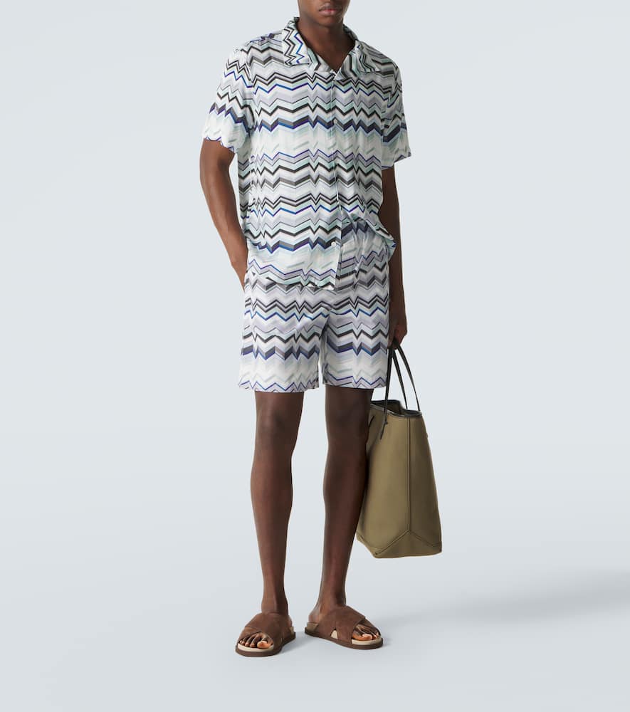 Zig Zag bowling shirt