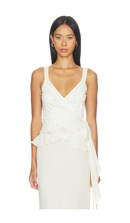 Fait Par Foutch Valentina Top in White. L. Also in M, S