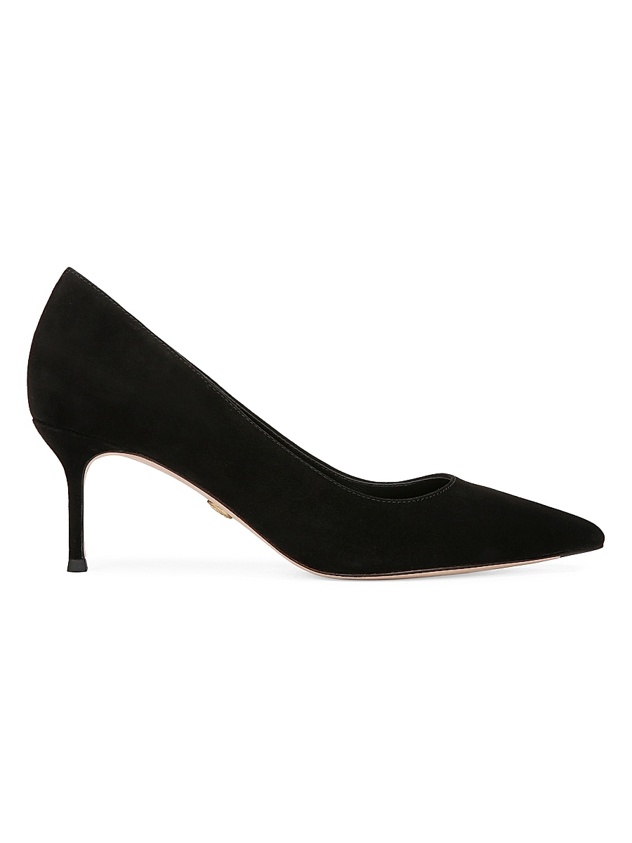 Women's Rita 65MM Suede Pumps - Black