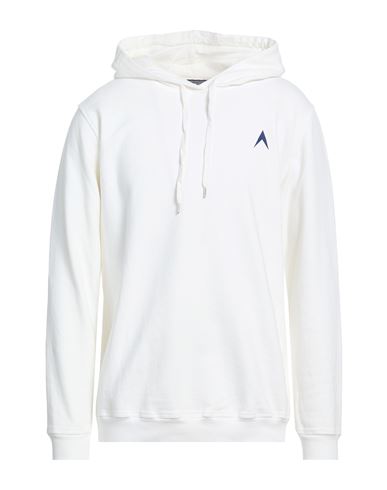 Man Sweatshirt White Size L Cotton
