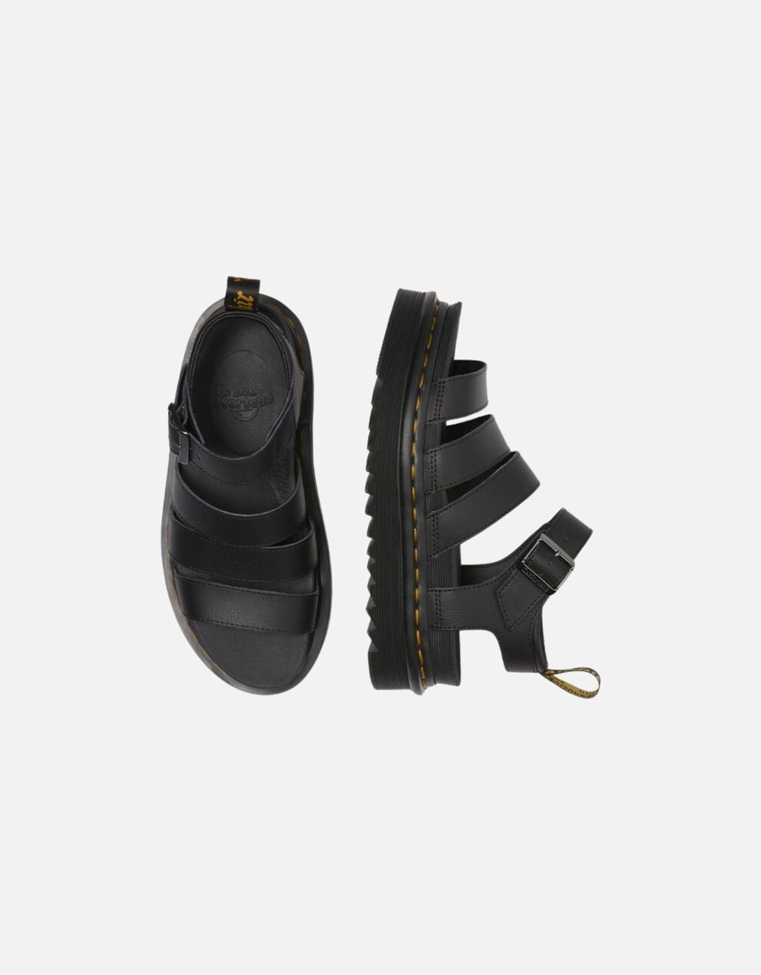 Dr Martens Women's Blaire Sandal Athena - Black - Size: 3