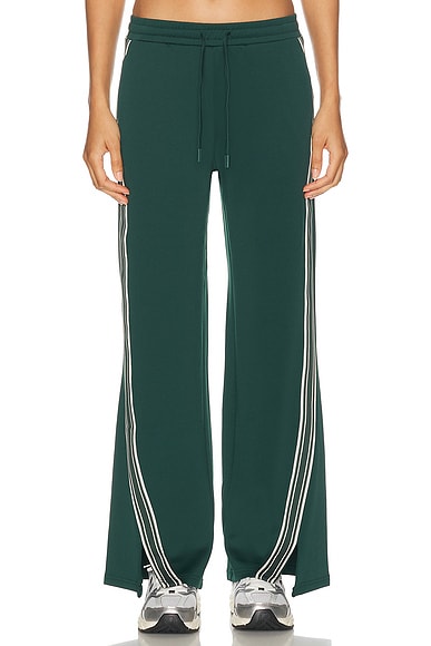 THE UPSIDE Roma Pant in Green - Dark Green. L also in M