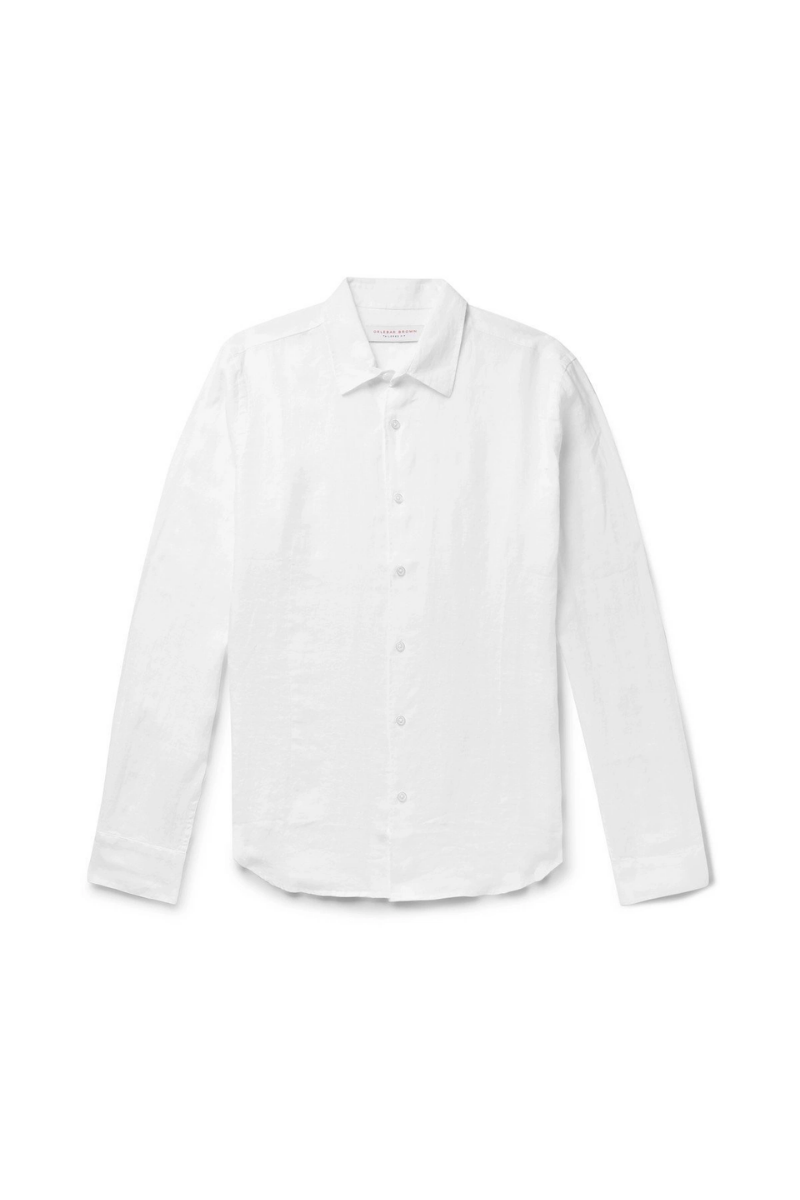Morton Tailored Shirt — White