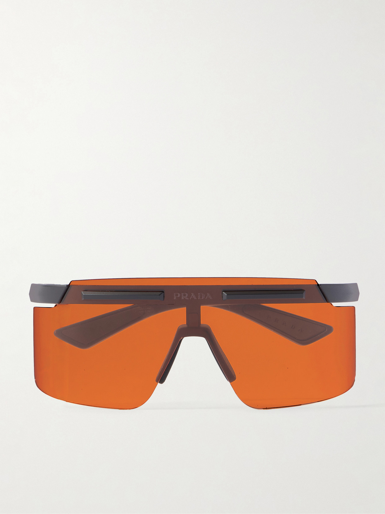 Linea Rossa Square-frame Acetate Sunglasses - Orange