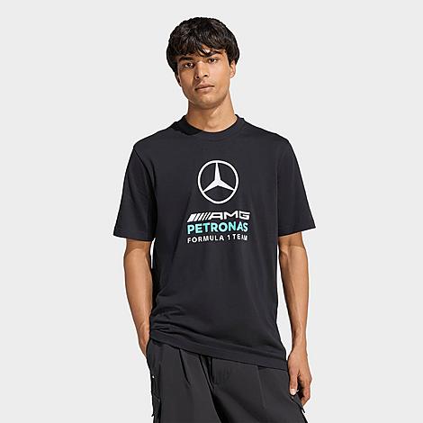 Men's Mercedes-AMG Petronas F1 Team DNA Graphic T-Shirt in Black/Semi Mint Rush