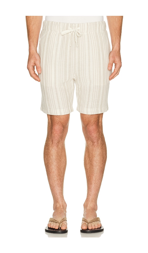Vintage Summer Basket Weave Shorts in Tan. - S also in M, L, XL/1X, XXL/2X