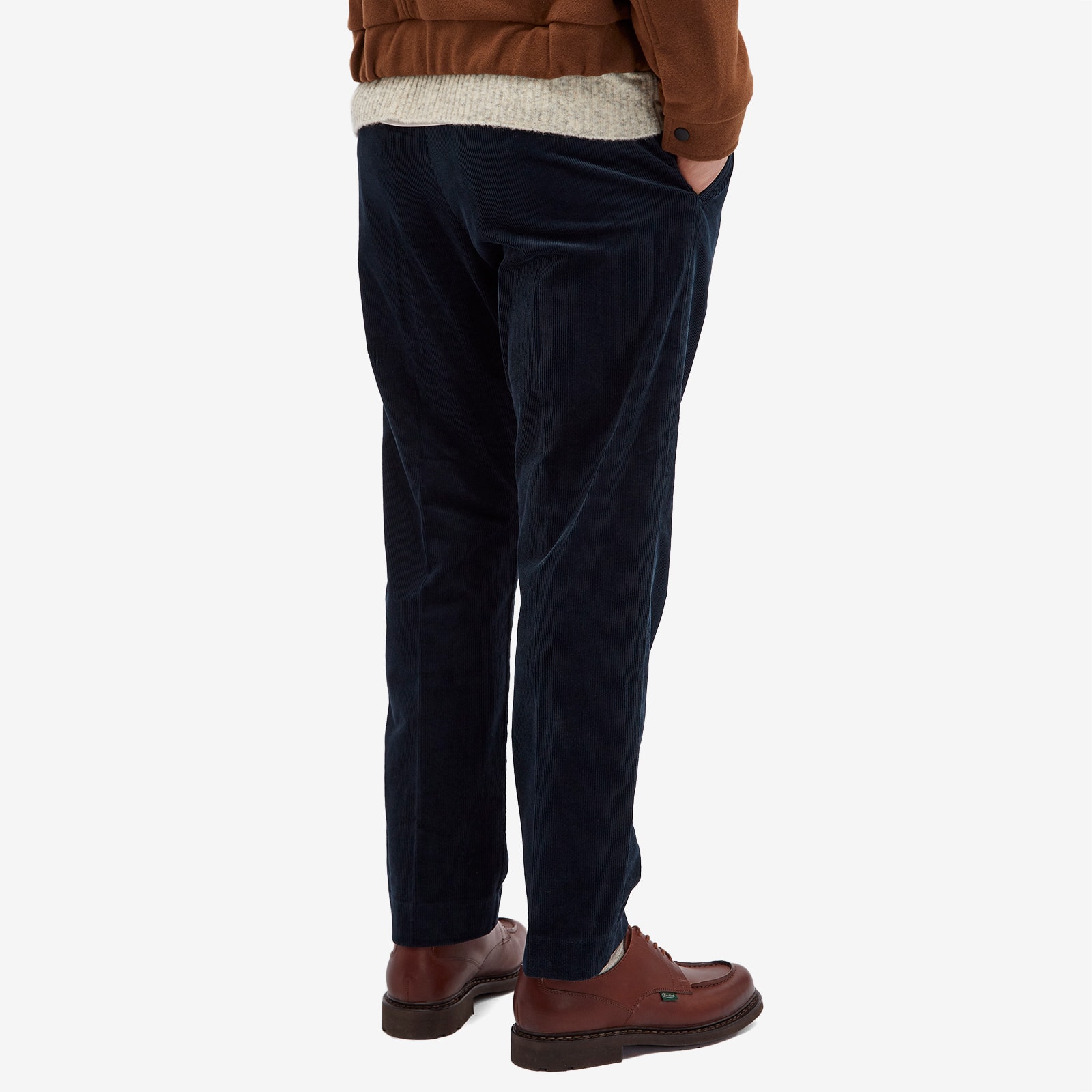 Men's Bill Corduroy Trousers in Navy Blue