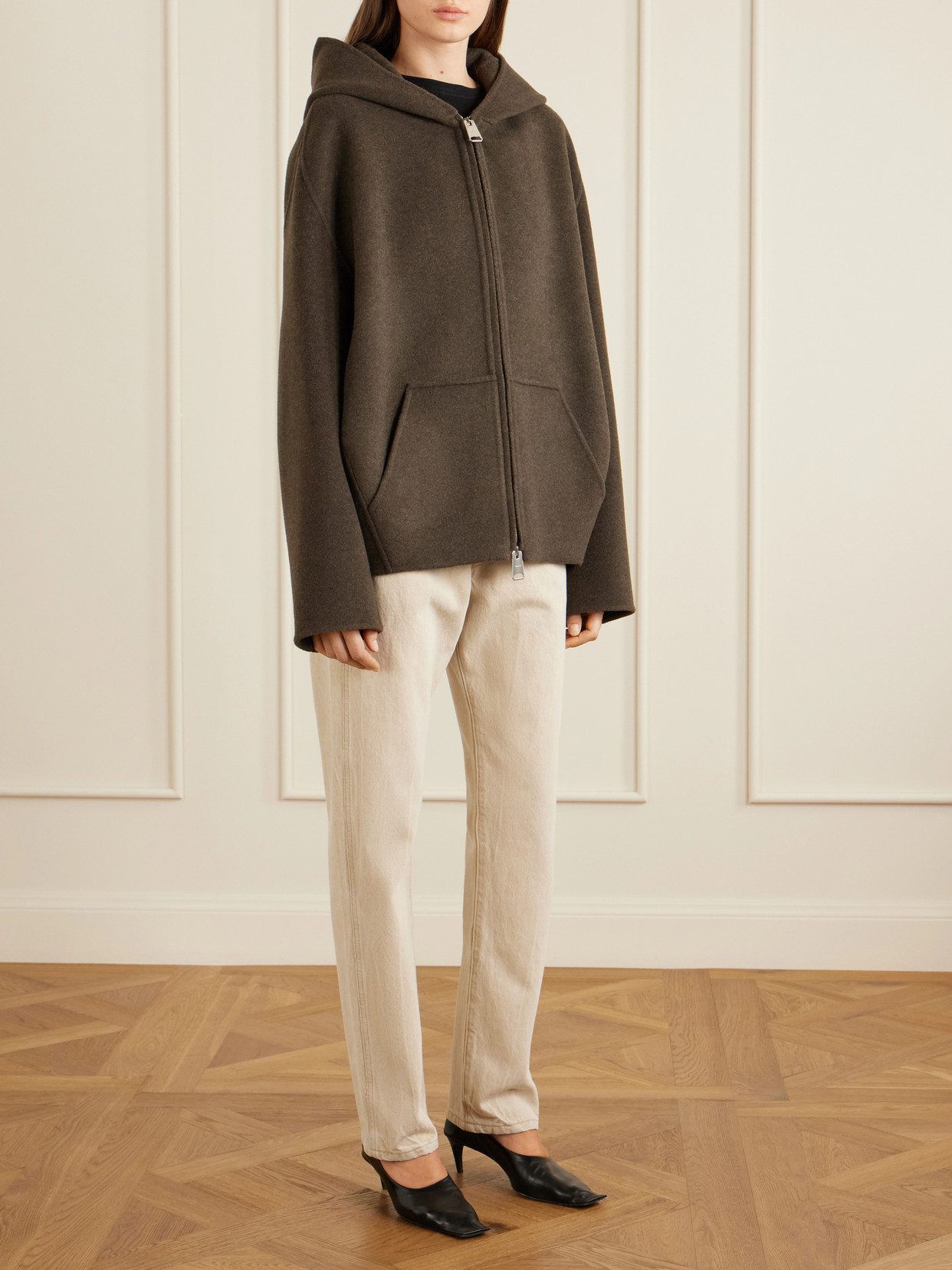 Callum Straight-leg Jeans - Beige