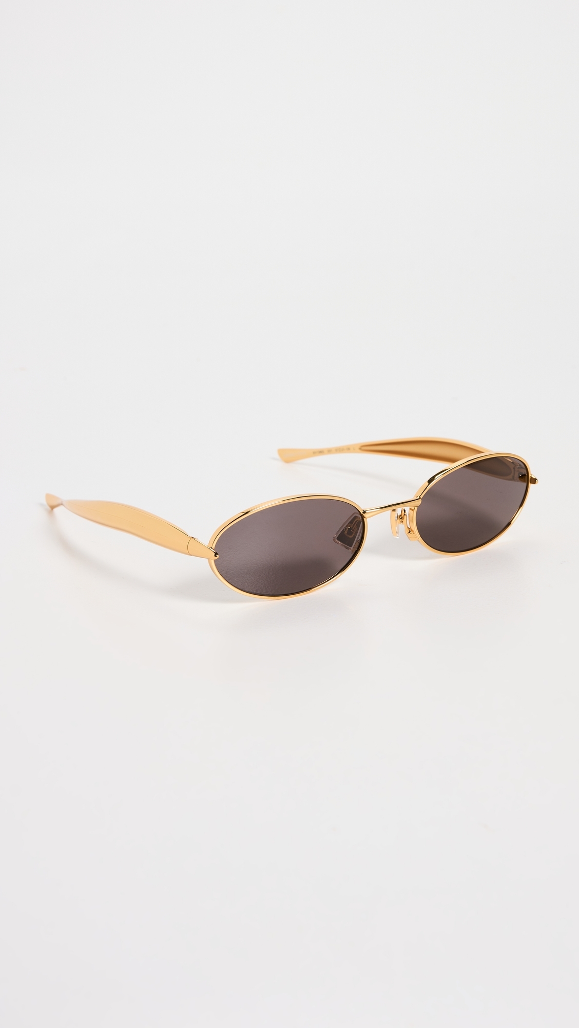BV1386S Sunglasses Gold-Gold-Grey One Size