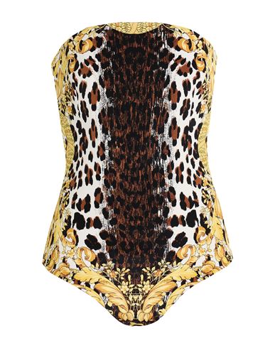 Woman Bodysuit Yellow Size 0 Silk