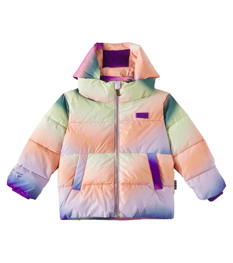 Molo Hilo colorblock puffer jacket