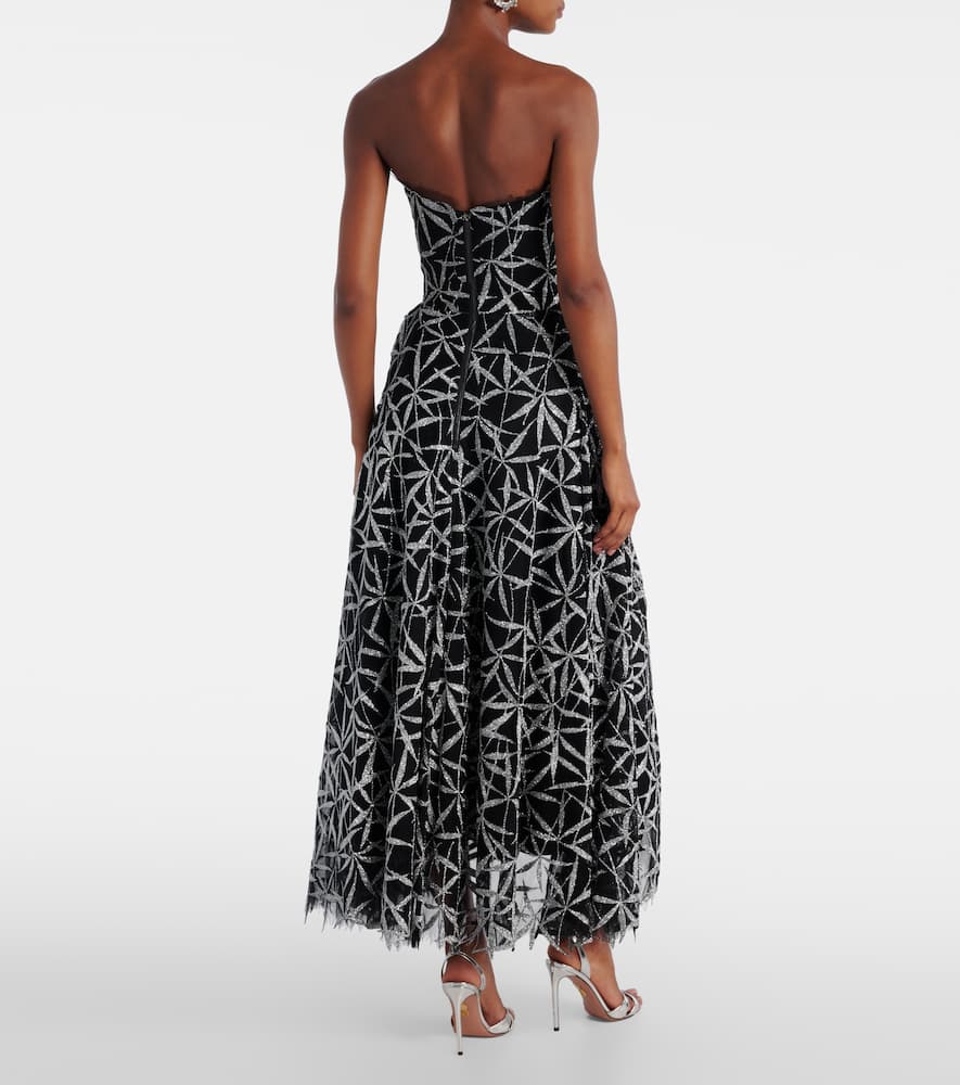 Axis embellished gown