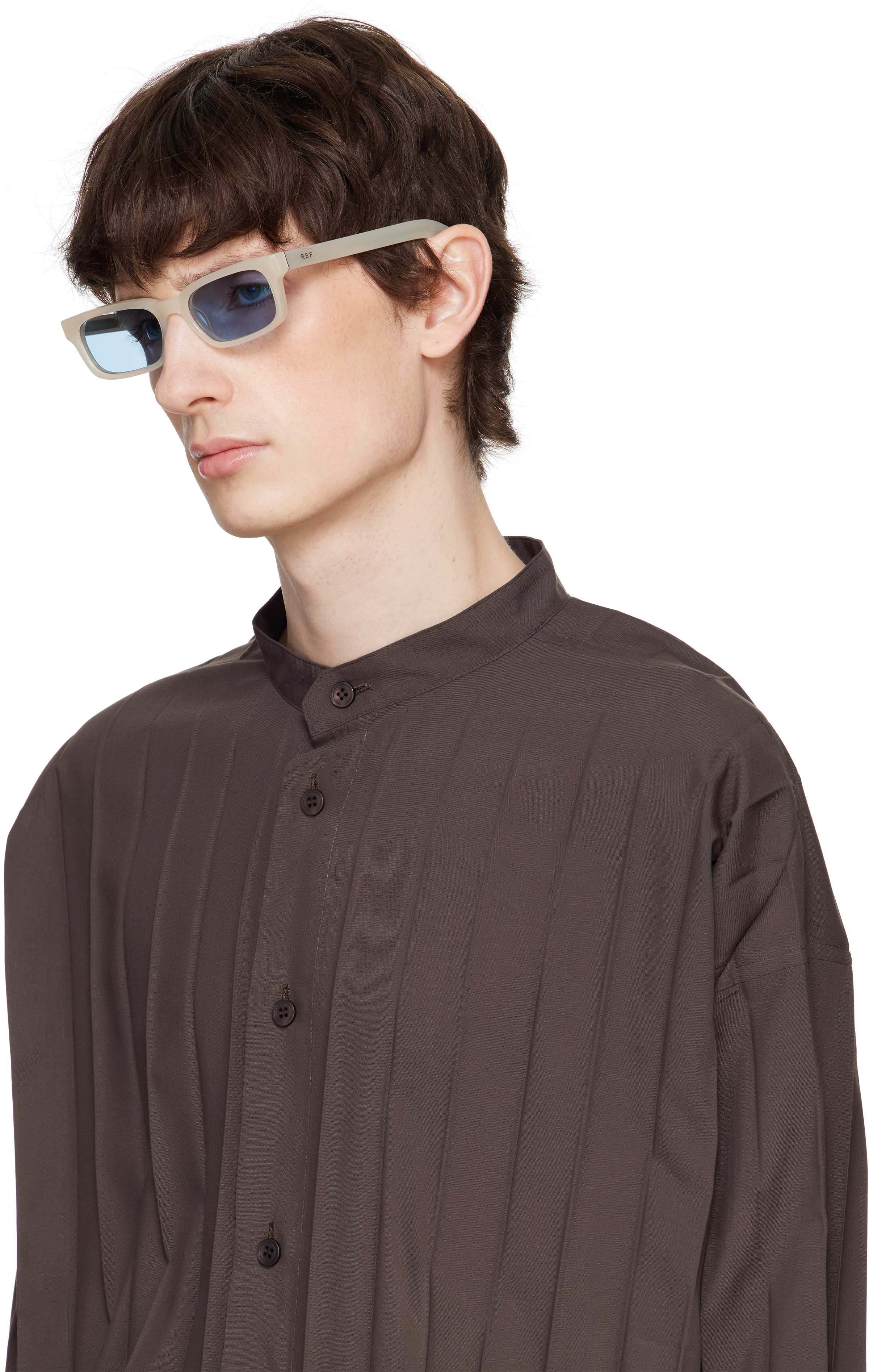RETROSUPERFUTURE Off-White Gesto Sunglasses