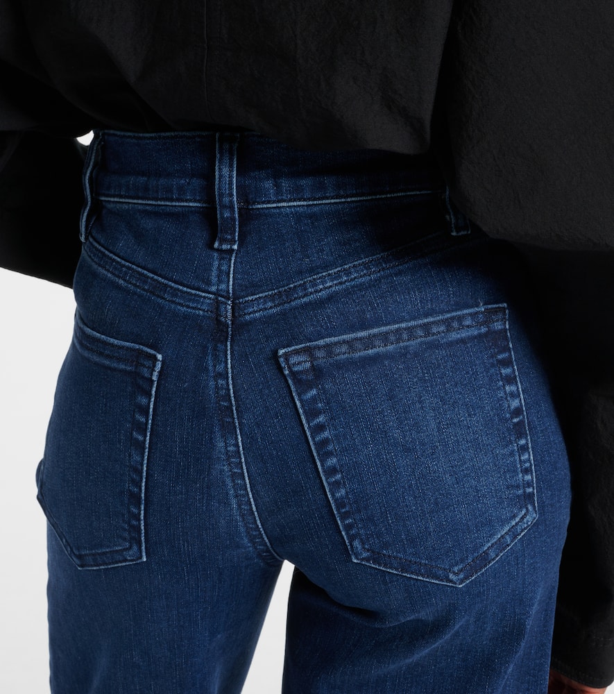 Le Slim Palazzo wide-leg jeans