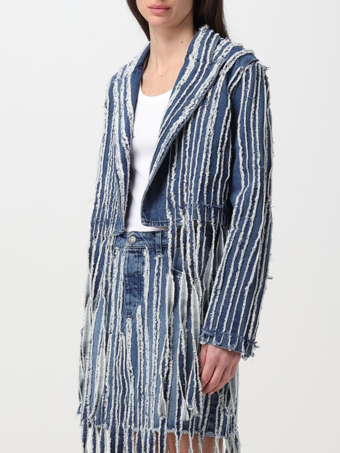 Jacket Woman color Denim