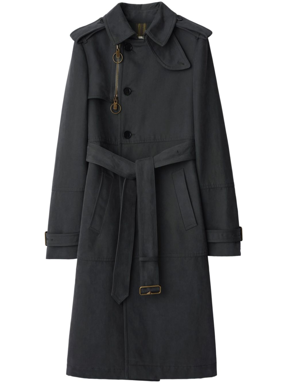 Cotton trench coat - Blue
