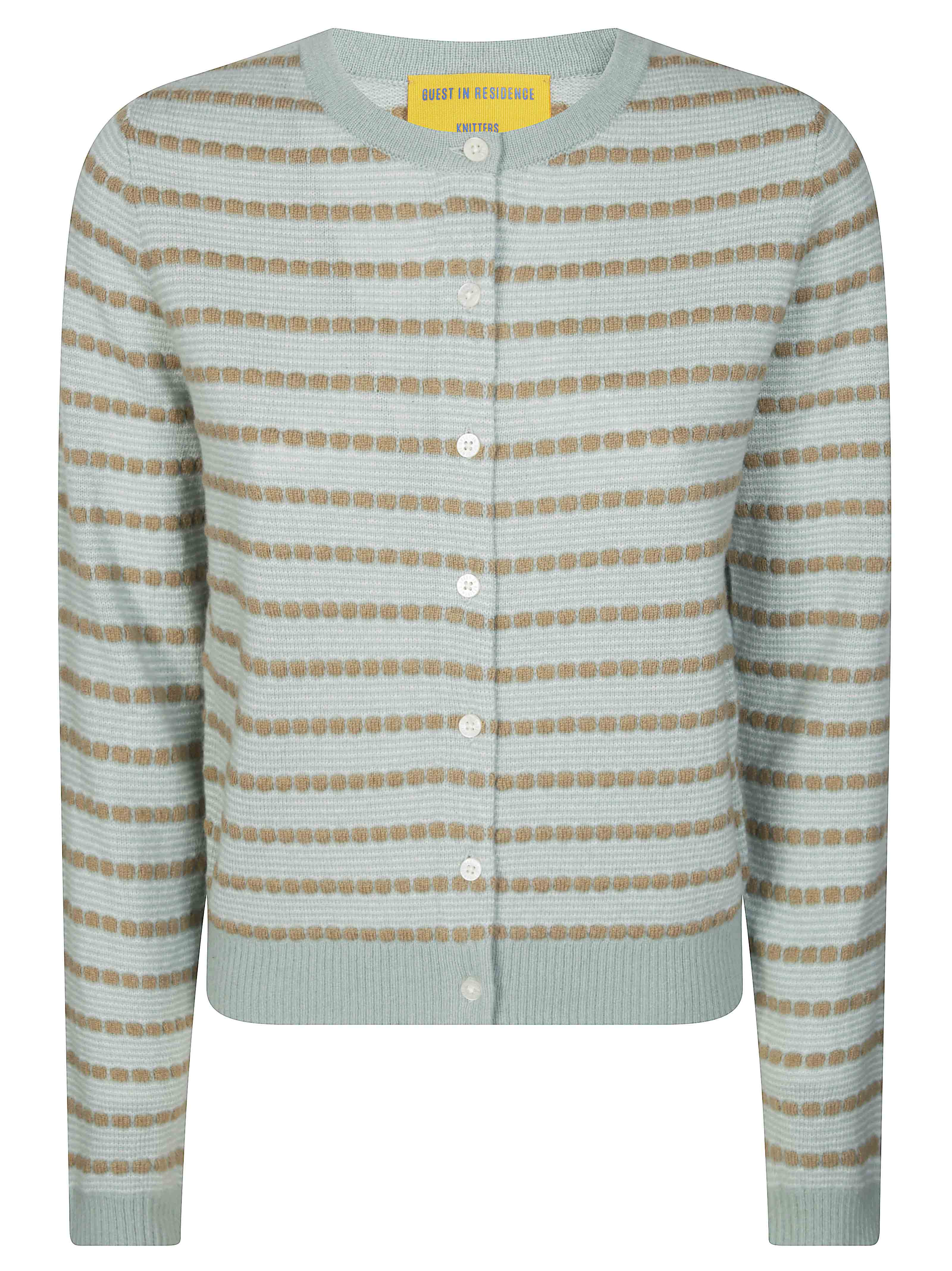 Women's Pebble Stripe Jane Cashmere Cardigan