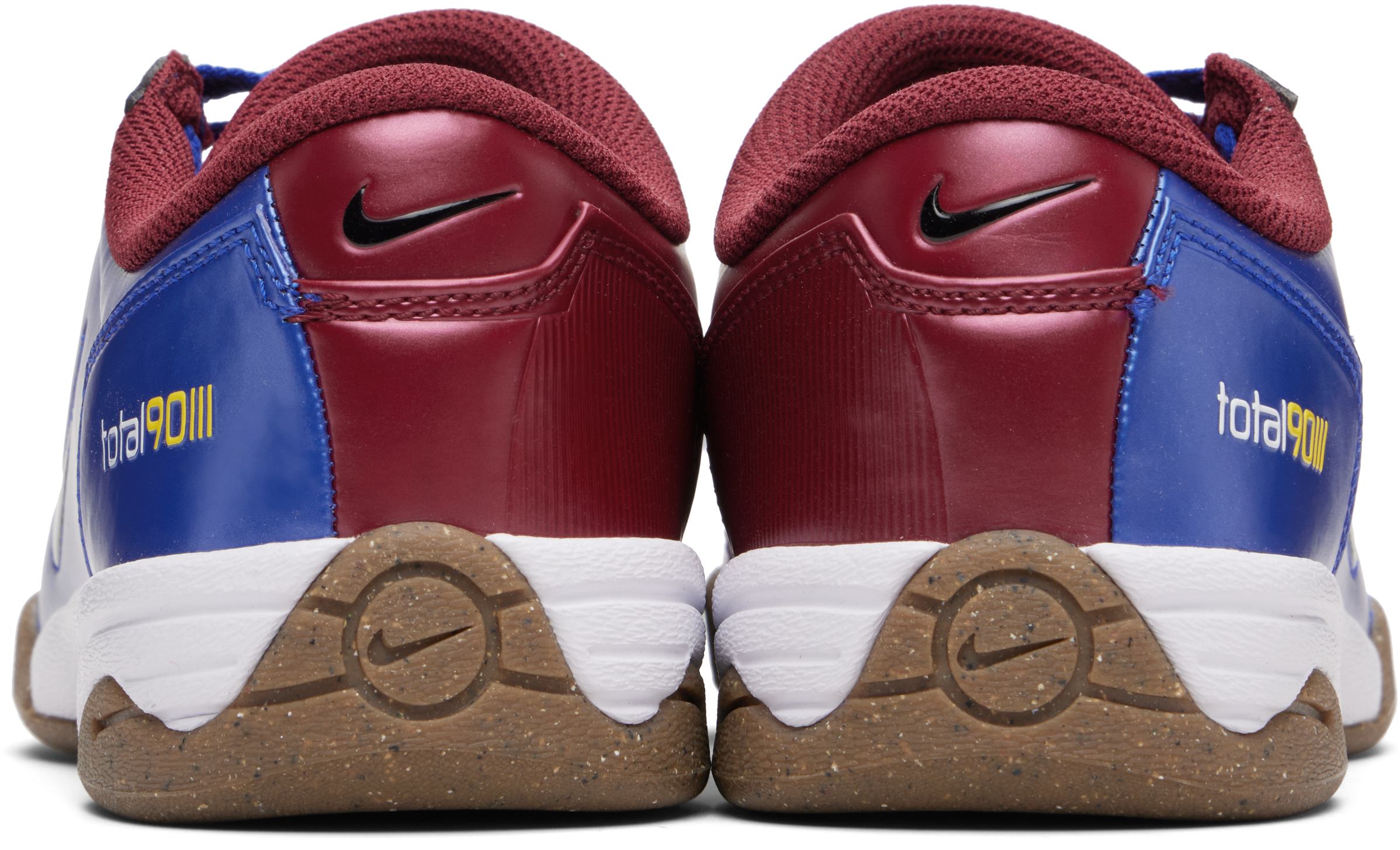 Blue & Burgundy Total 90 Sneakers