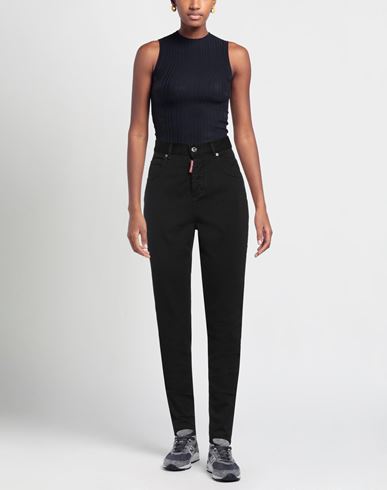 Woman Denim pants Black