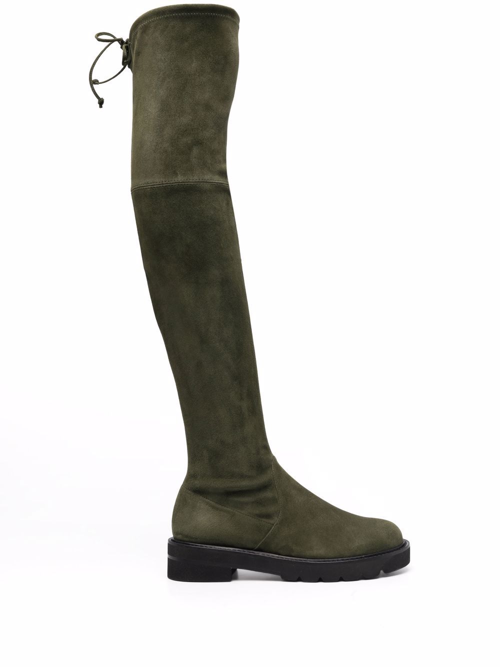 Lowland Lift suede boots - Green