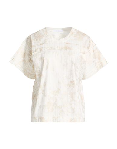 Blink Woman Top Ivory Size XL Cotton