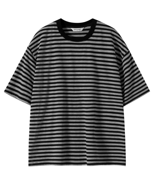 Oversized 1:1 Stripe Short Sleeve T-Shirt
