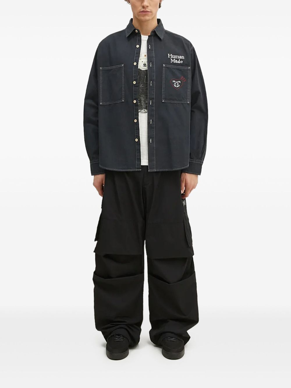 Cotton shirt - Black