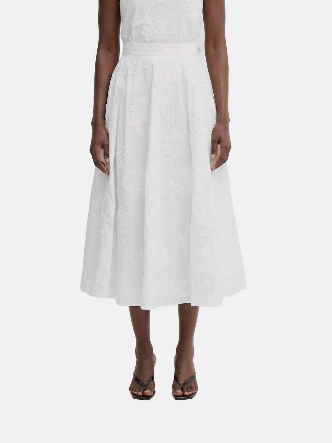 Skirt Woman color White