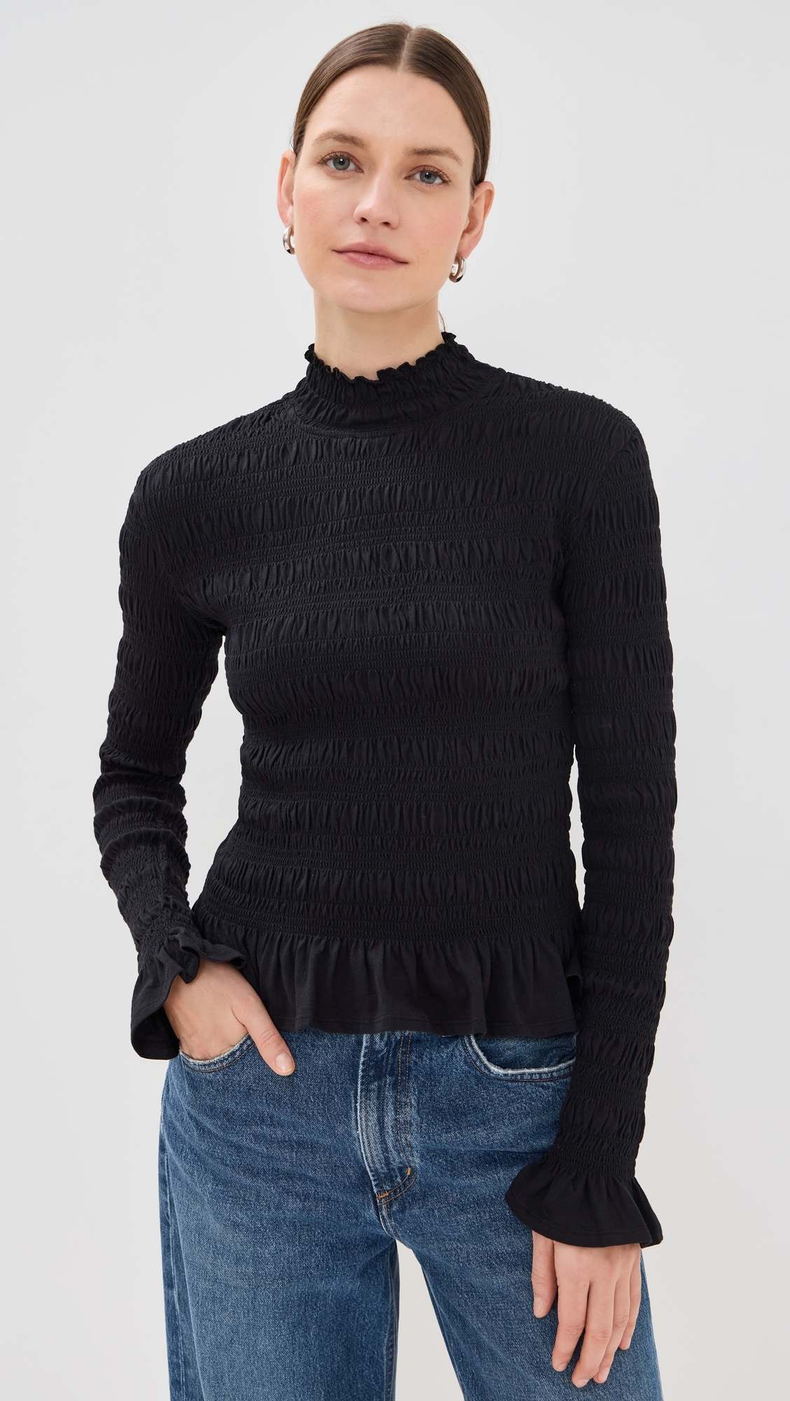 Kantor Jersey Top Black