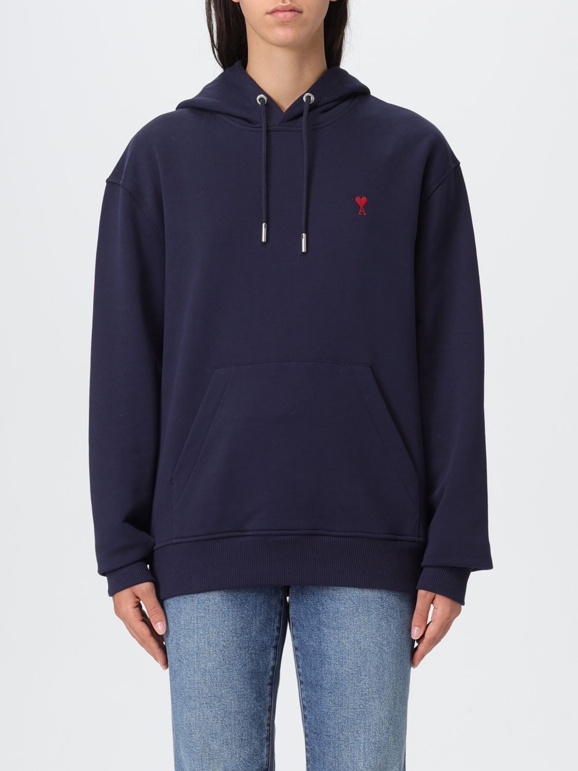 Sweatshirt Woman color Blue