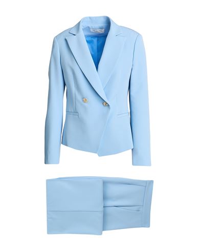 Helmur Woman Suit Sky blue Size 4 Polyester, Elastane