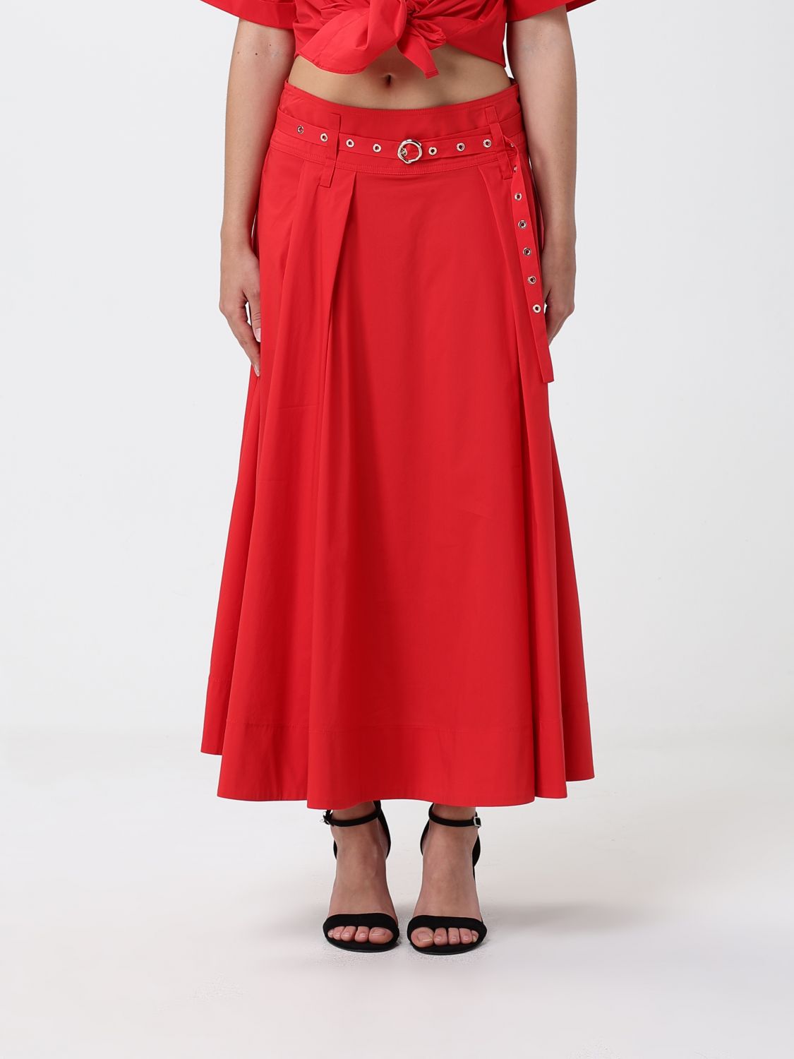Skirt Woman color Cream