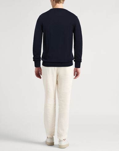 Man Sweater Midnight blue Size XL Polyamide, Viscose, Wool, Cashmere