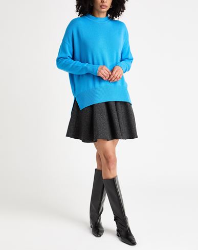 Woman Sweater Azure Size XS Cashmere