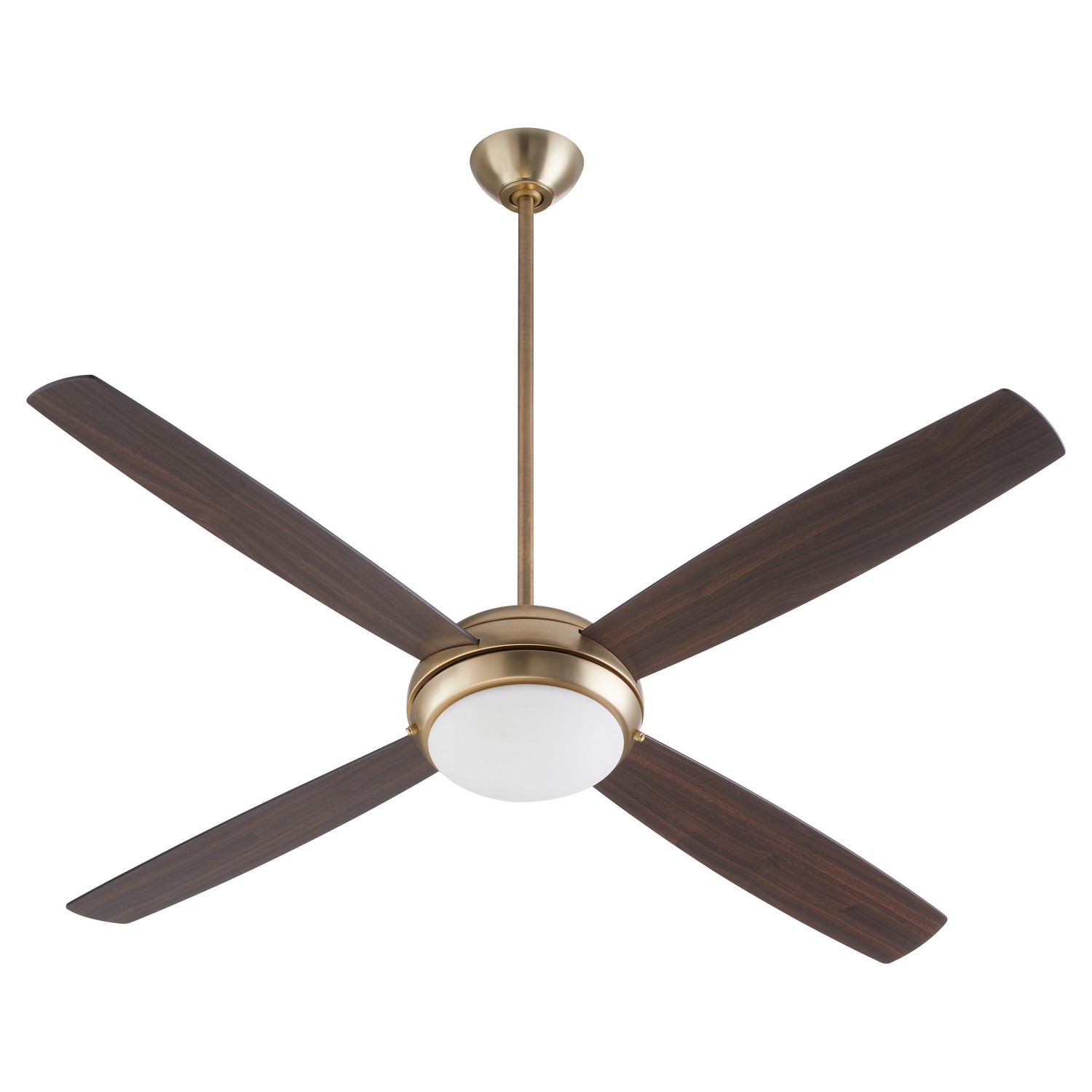 Aged Brass 60" Ceiling Fan from the Expo Collection