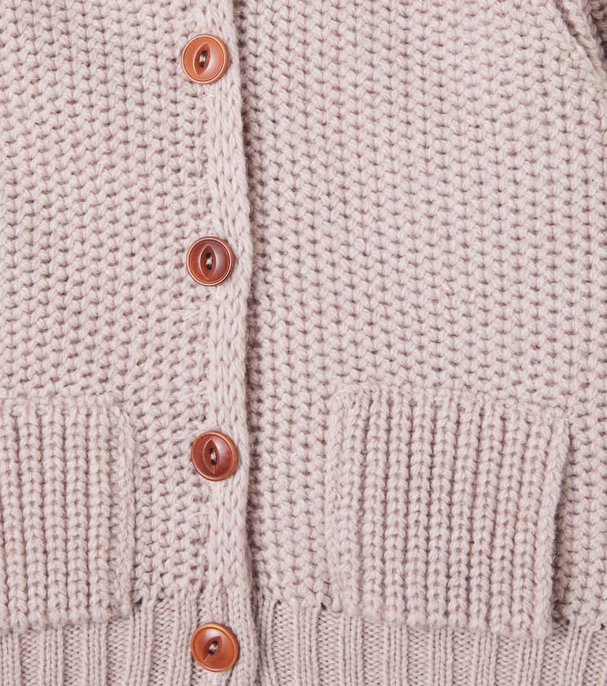 Baby Morten wool-blend cardigan