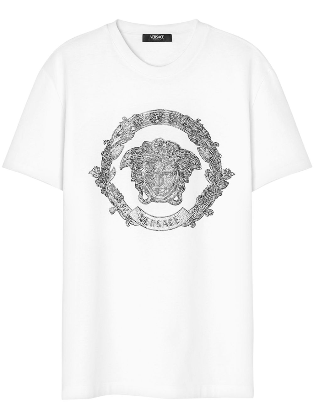 Medusa Head cotton T-shirt - White