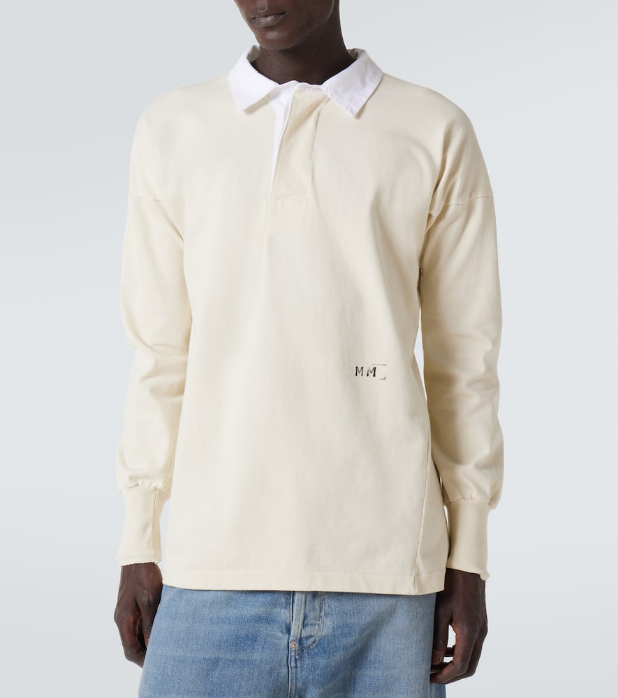 Logo cotton jersey polo shirt