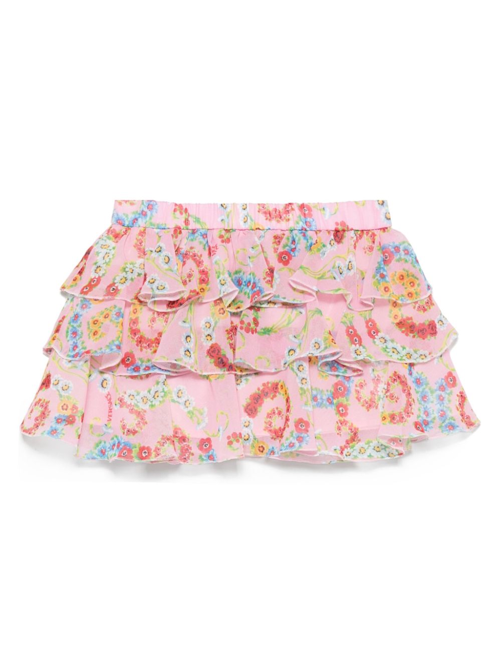 Barroco Flowers skirt - Pink