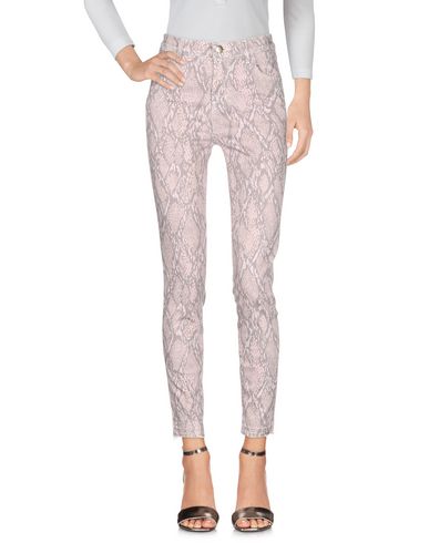 Woman Denim pants Pastel pink