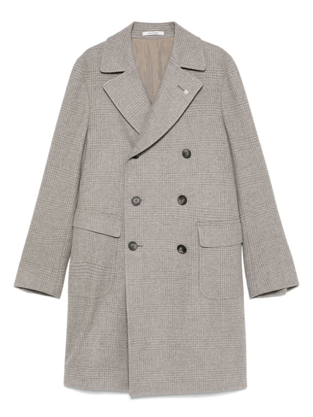 Tagliatore double-breasted coat - Grey