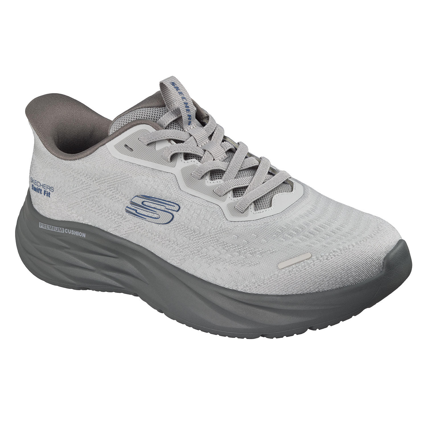 MEN'S SWIFT-FIT SNEAKER - GREY 11:-