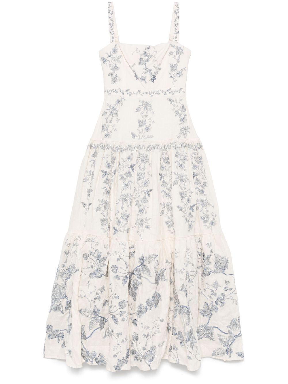Lima Bougainvillea maxi dress - White