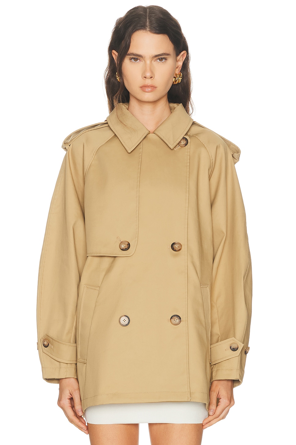 Polo Ralph Lauren Trench Coat in Khaki - Beige. M also in S