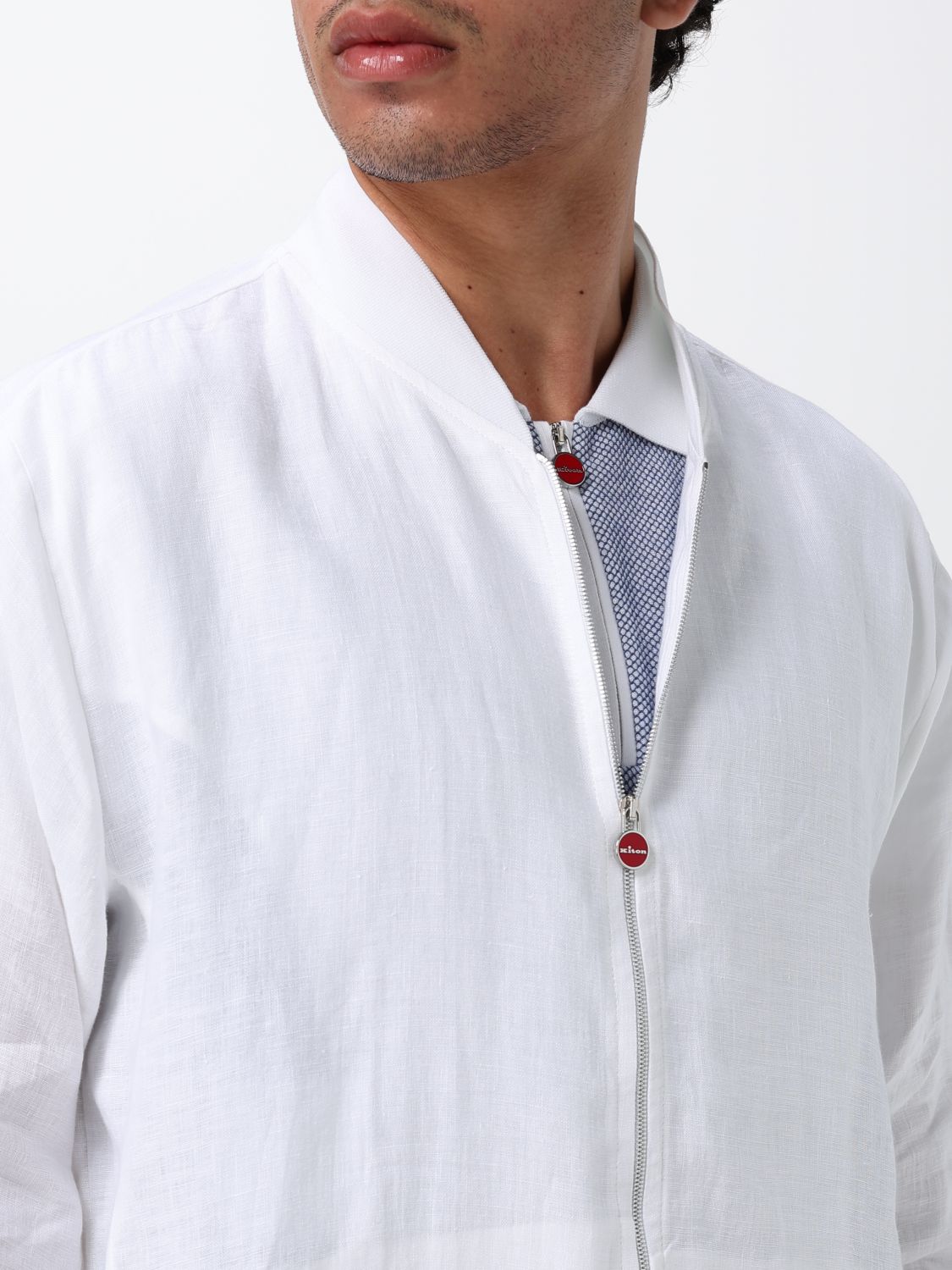 Jacket Men color White
